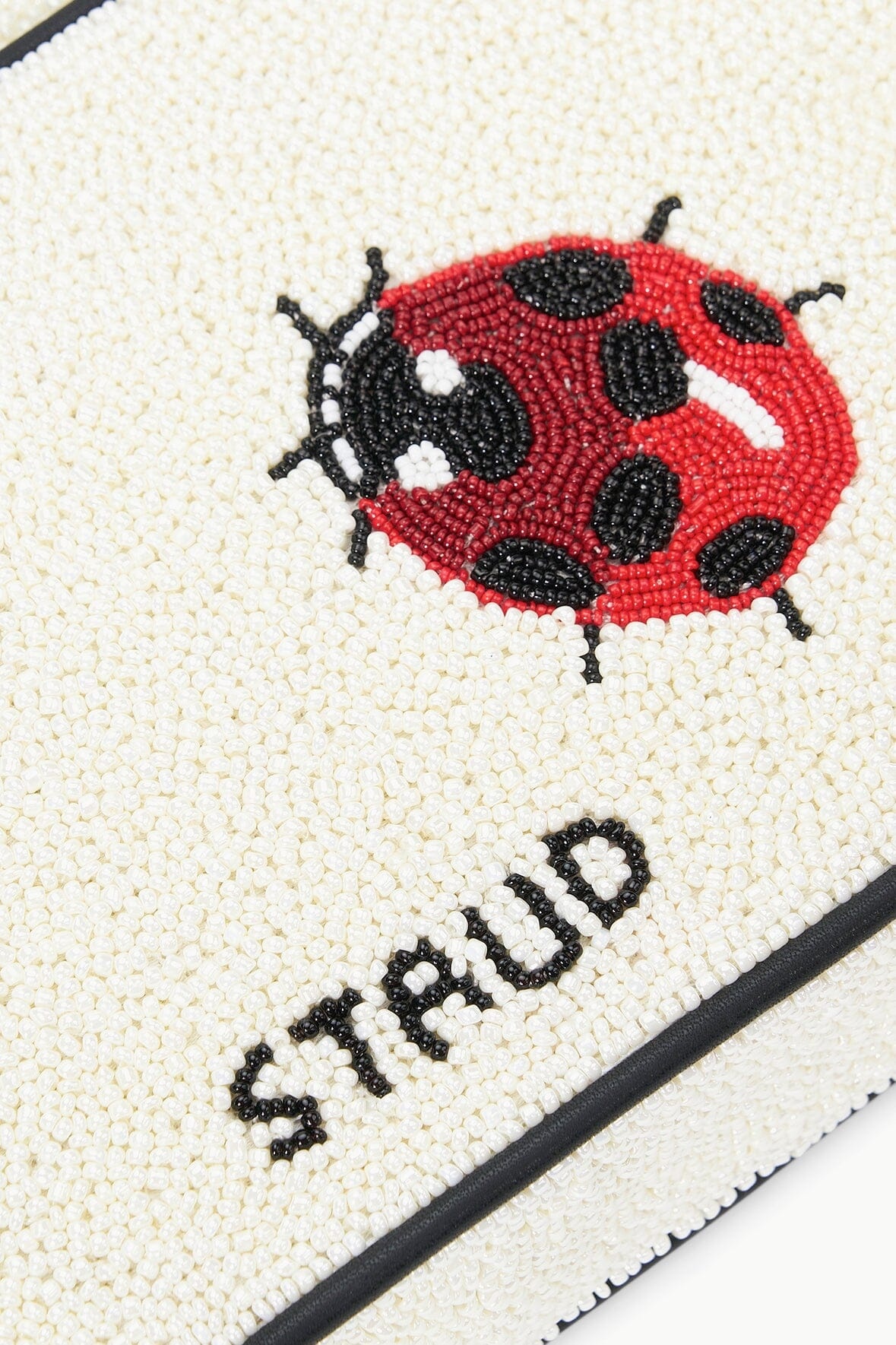 STAUD TOMMY BEADED BAG LADYBUGS - 6