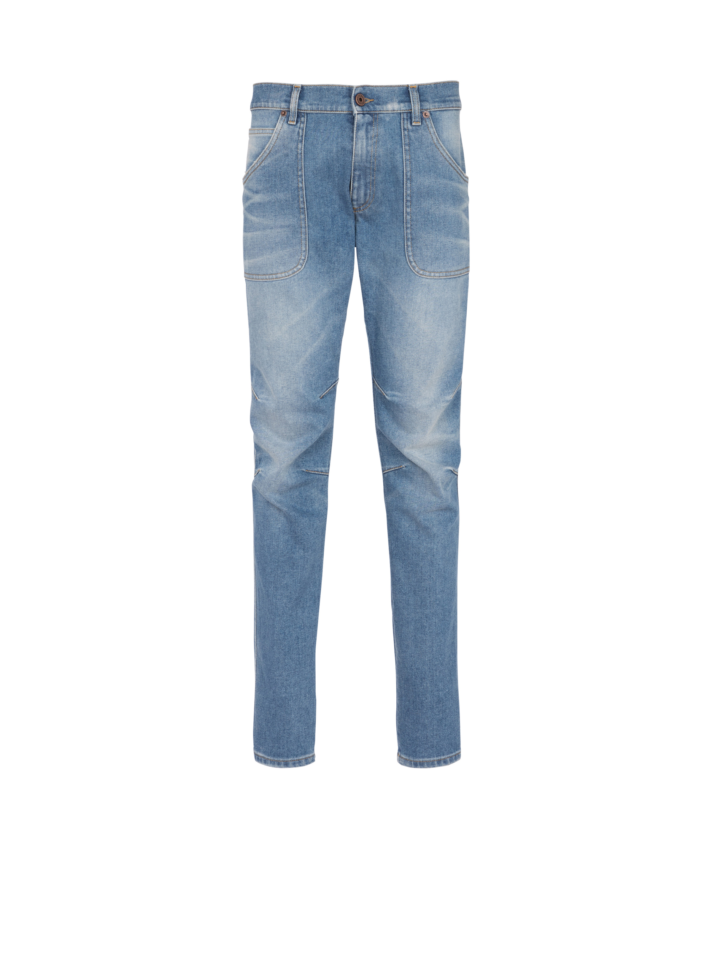 Slim-fit denim jeans - 1