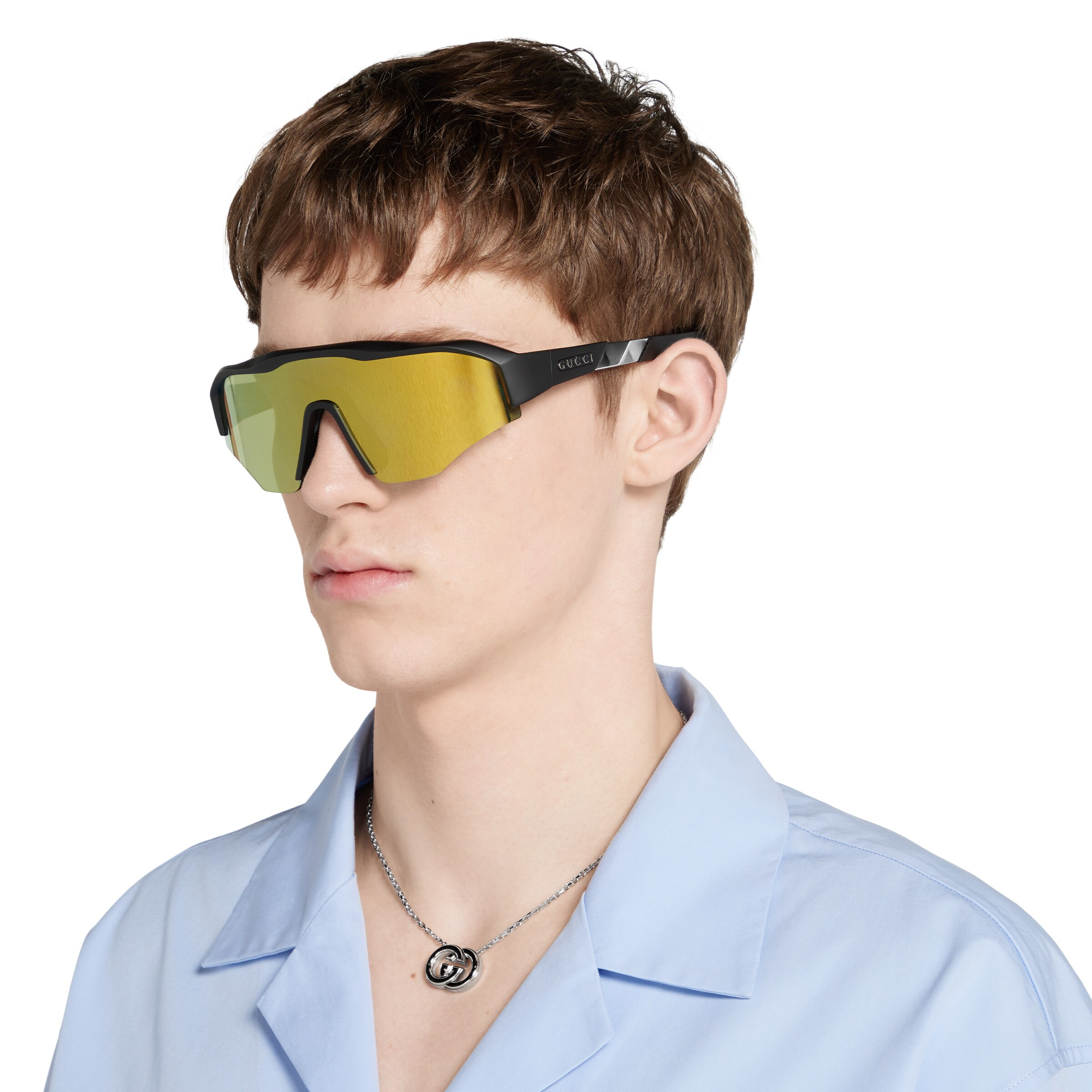 Rectangular frame sunglasses - 5