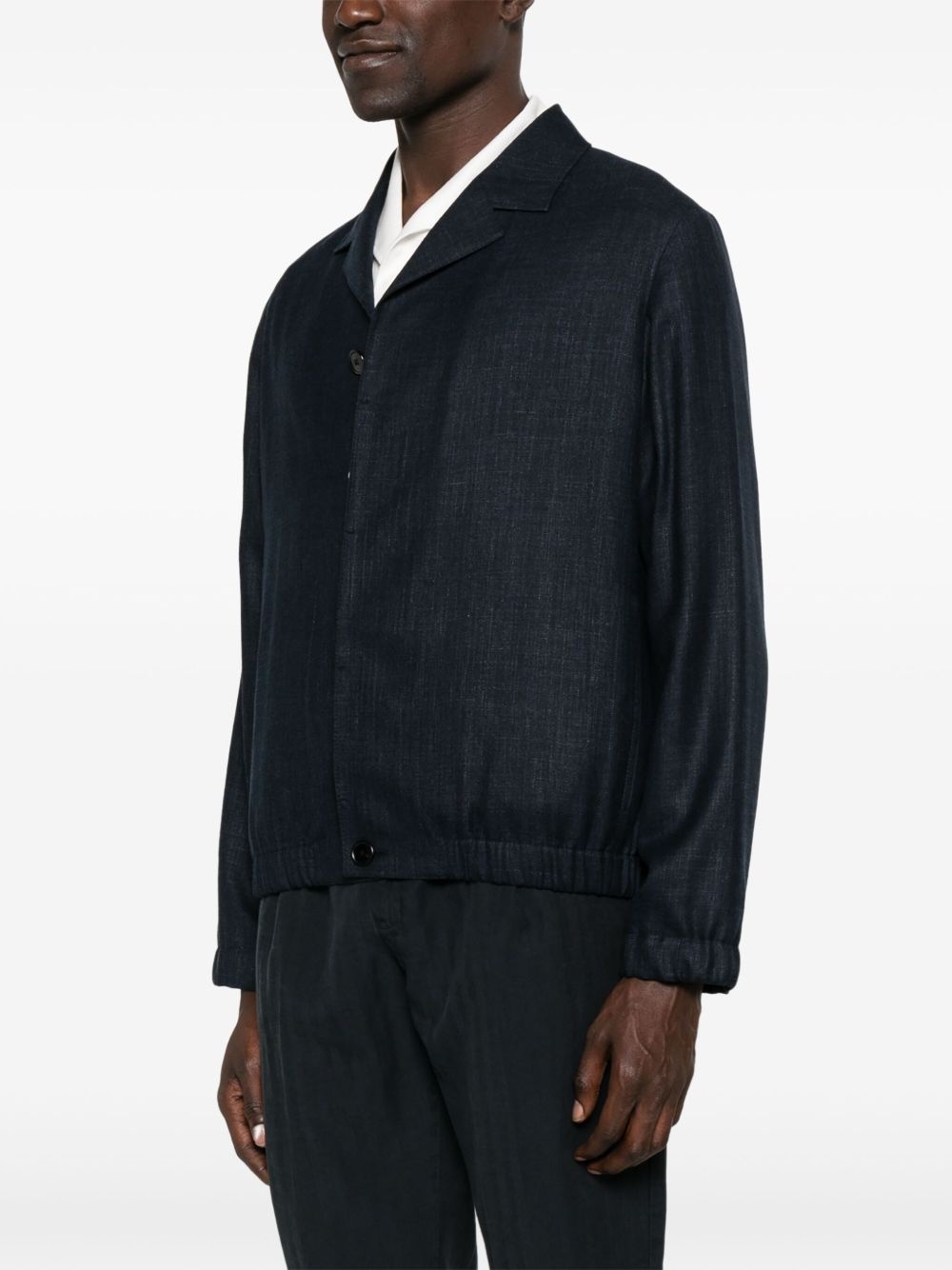 mélange-effect jacket - 3