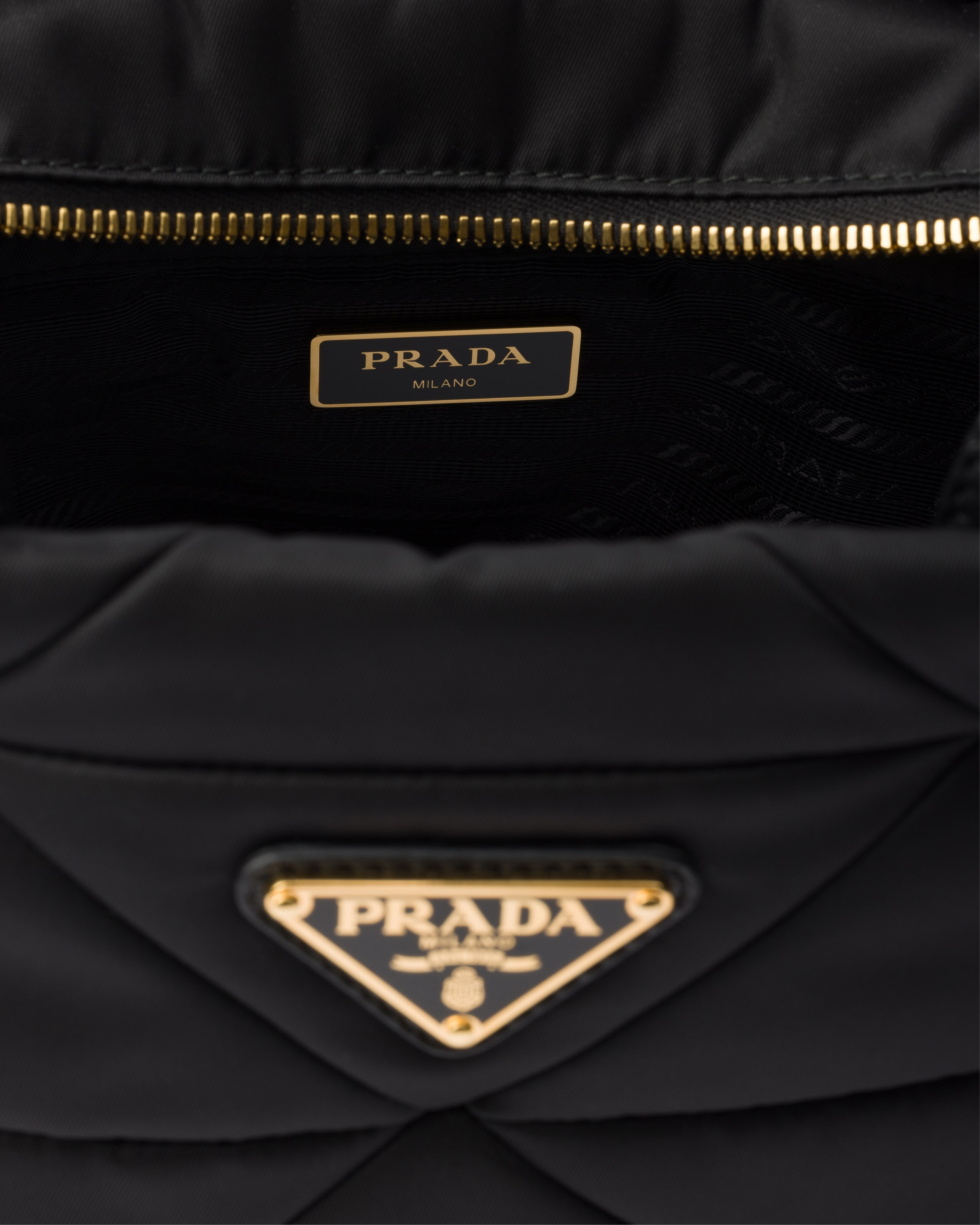 Small padded Re-Nylon tote - 4