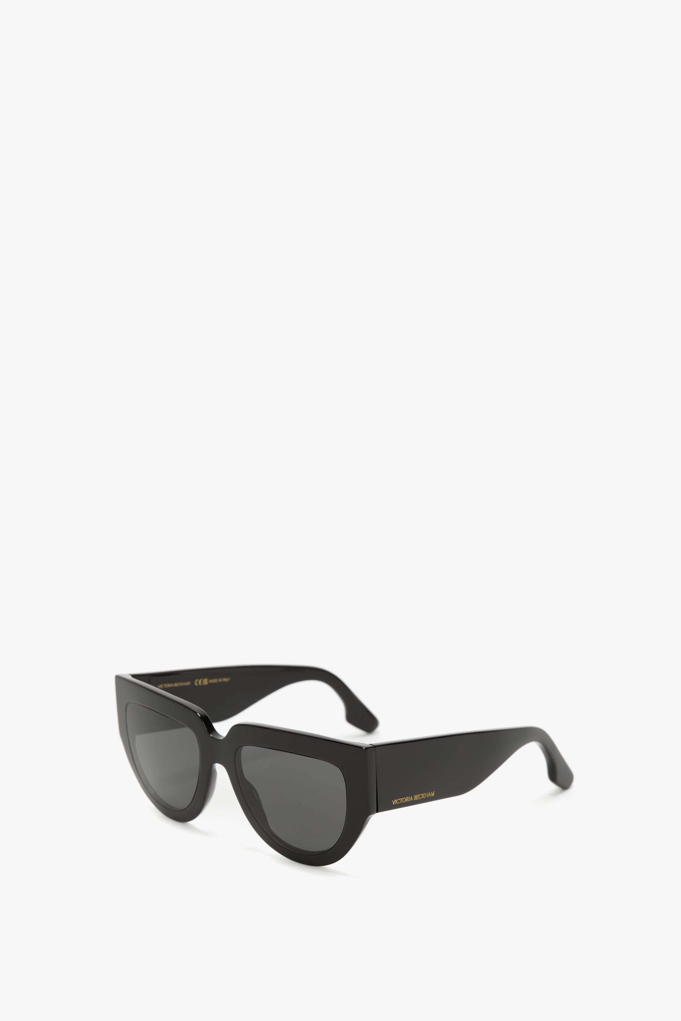Soft Square Acetate Sunglasses In Black - 3