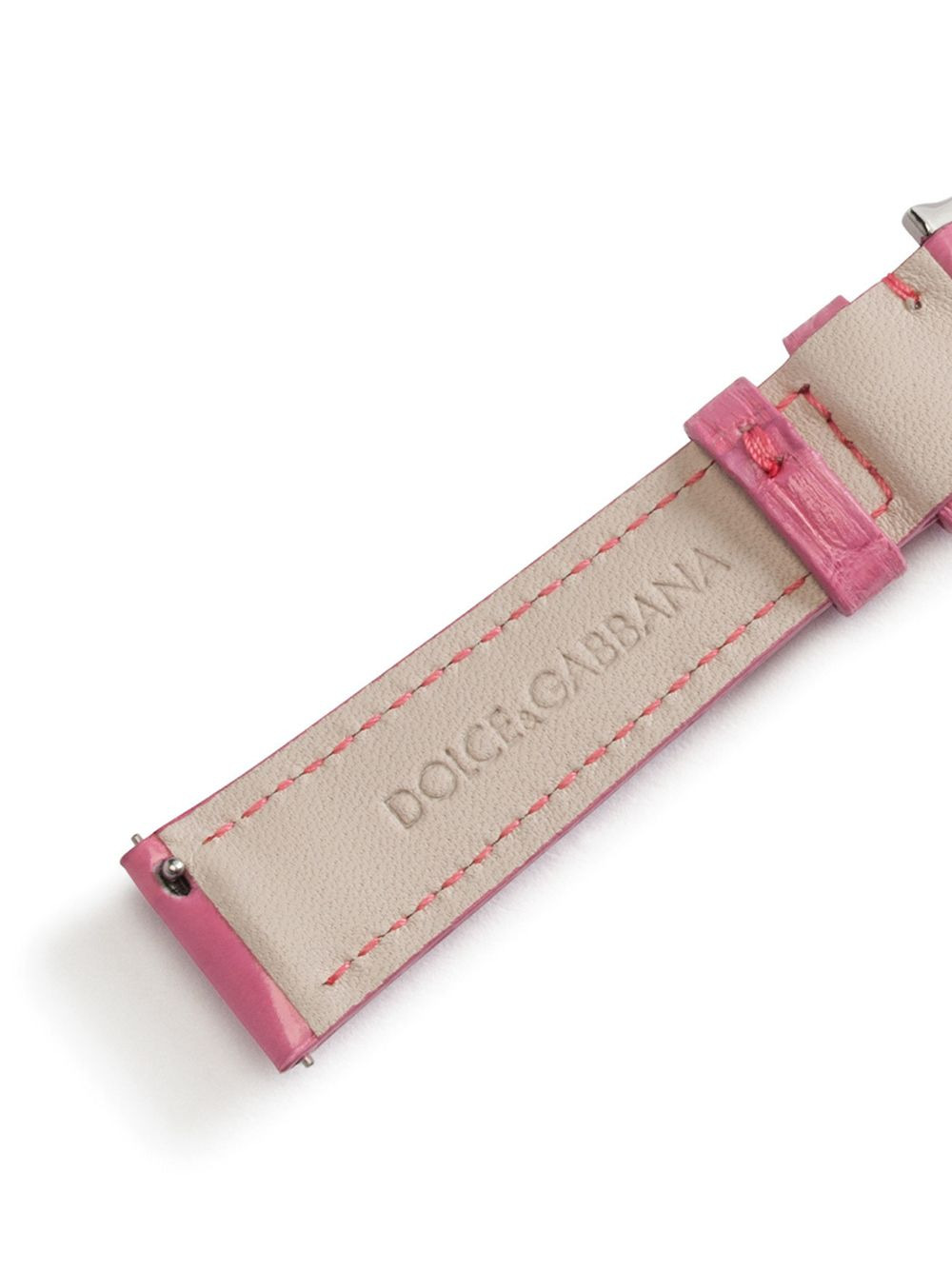 logo-embossed watch - 3