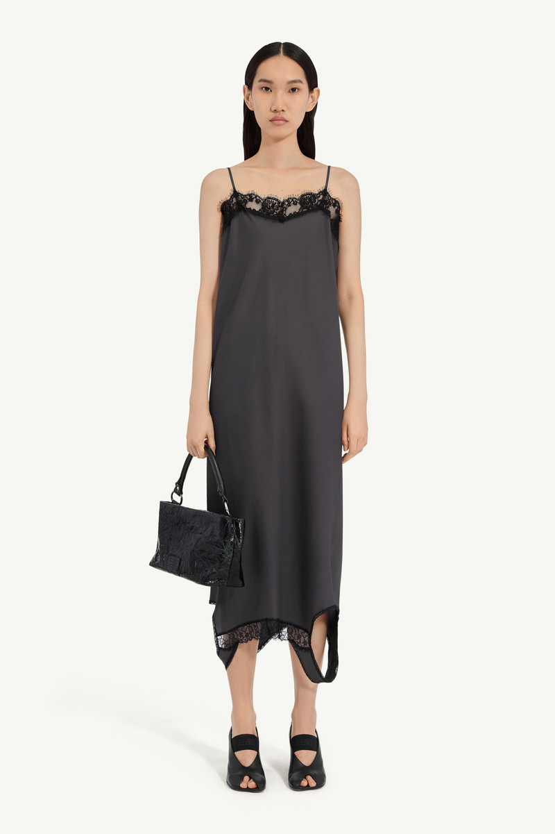Mirrored lace slip dress 5