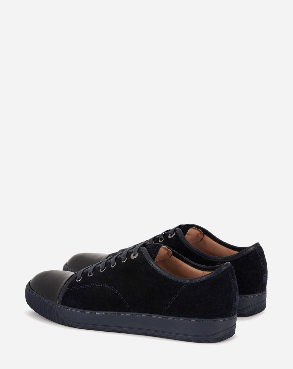 DBB1 SUEDE AND PATENT LEATHER SNEAKERS - 5