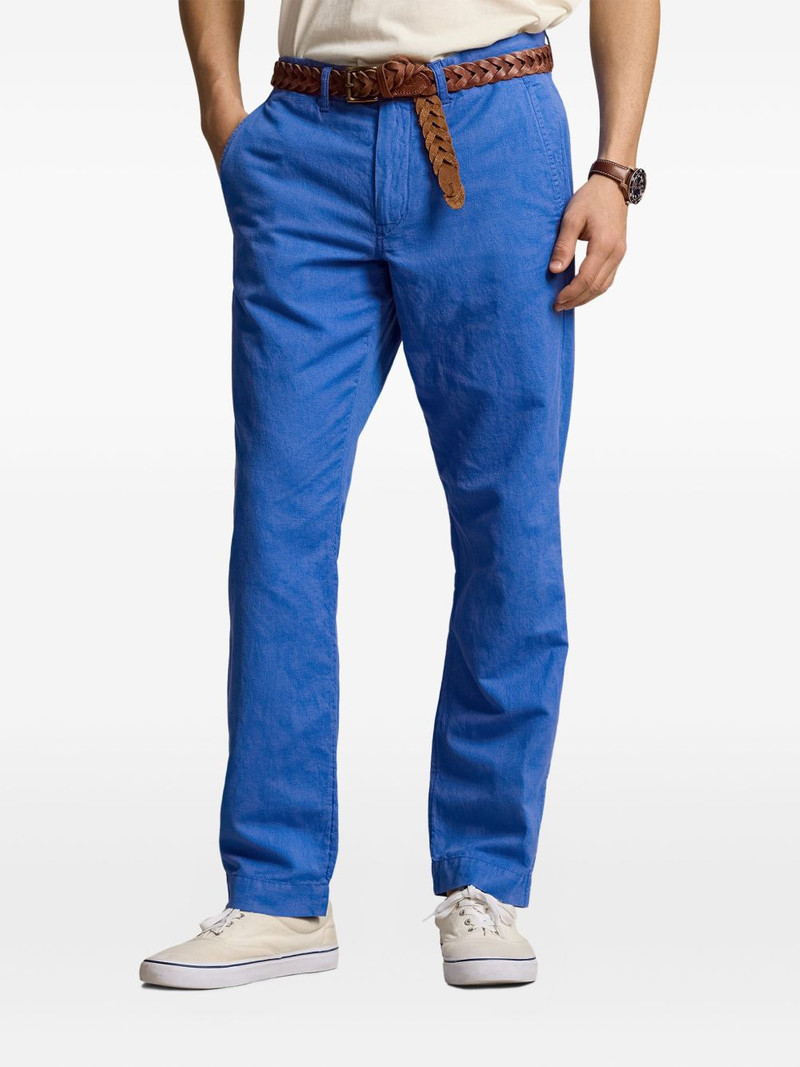 flat-front trousers 3