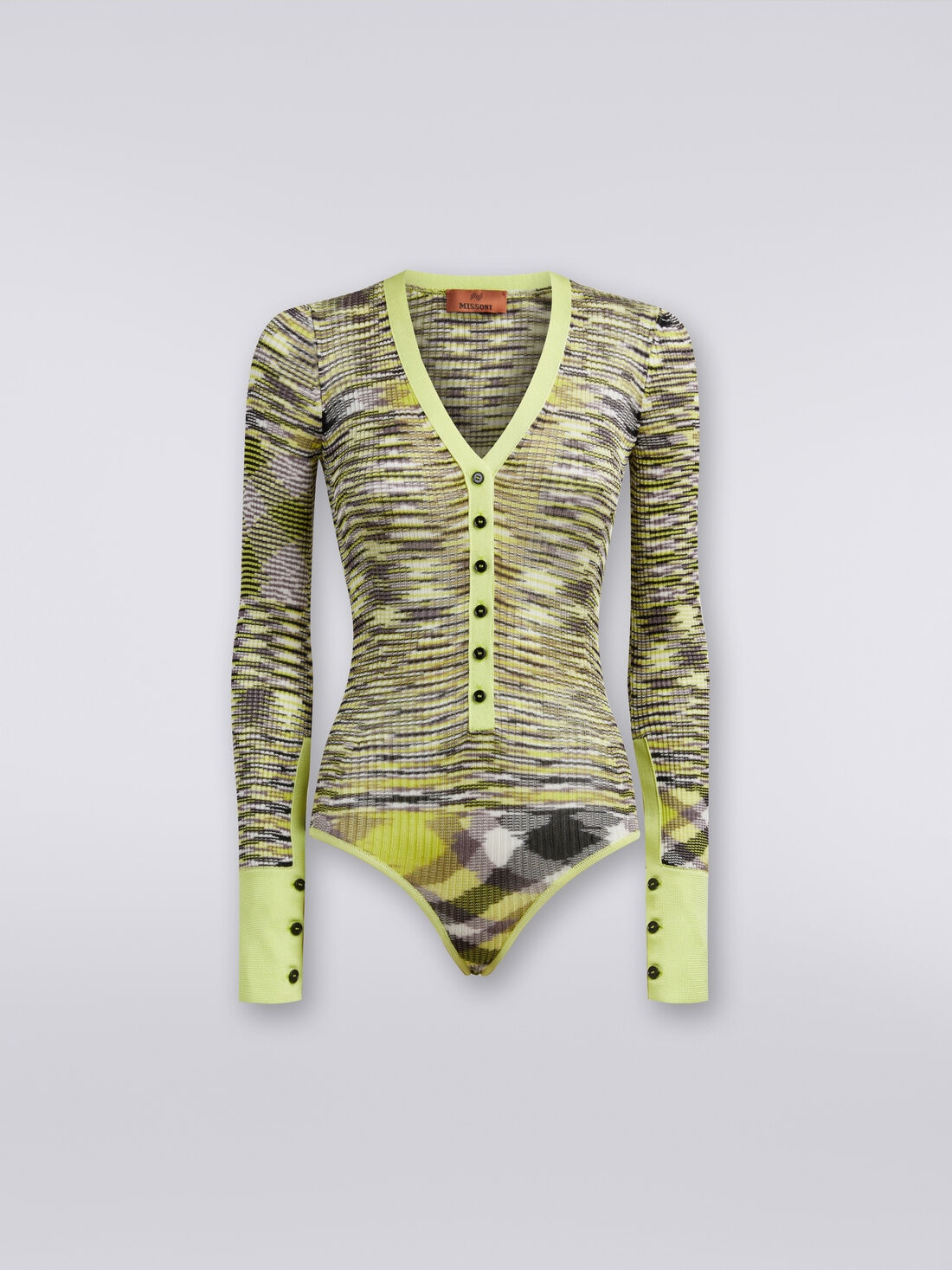 Slub viscose bodysuit - 1