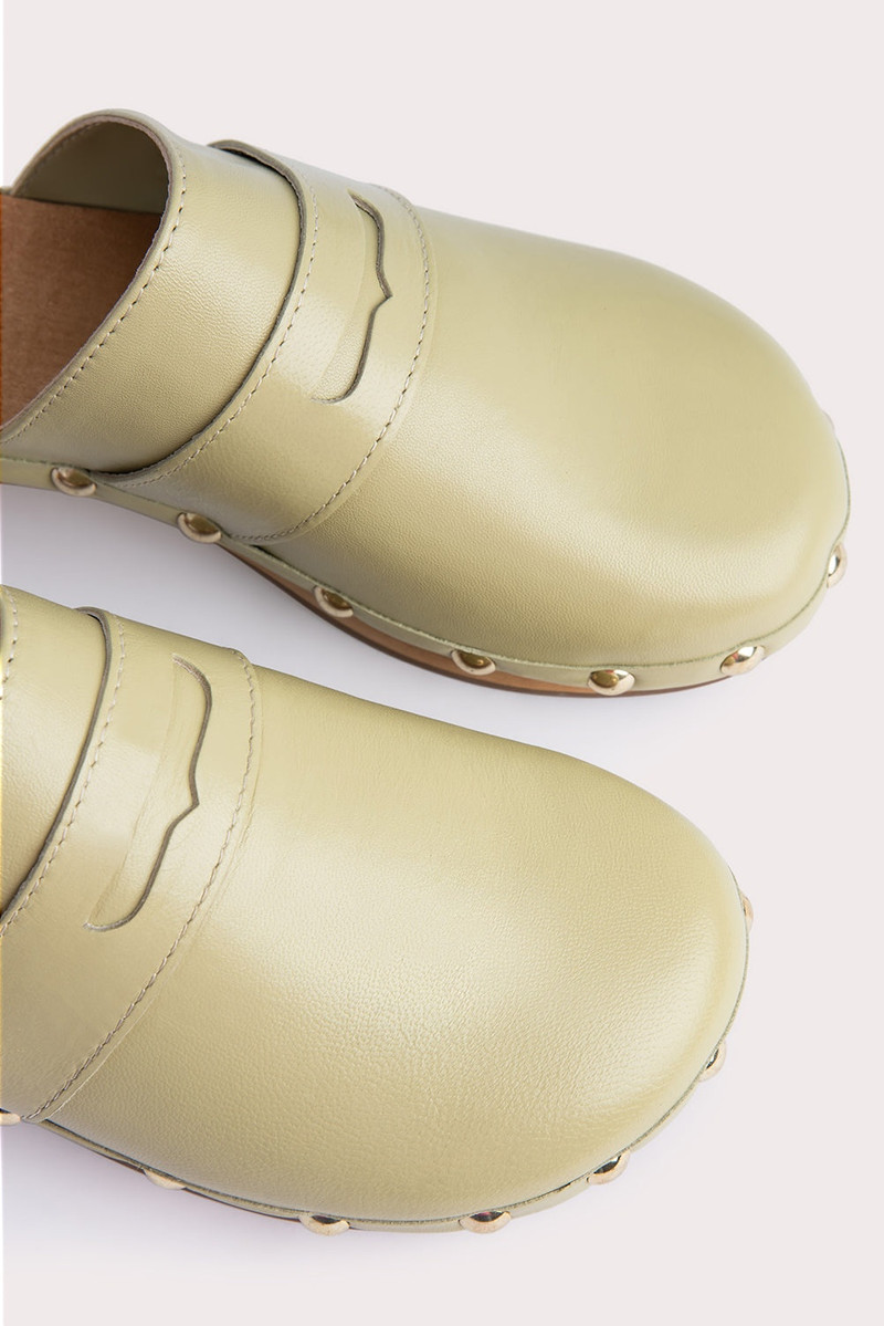 Hans Olive Gloss Leather 4