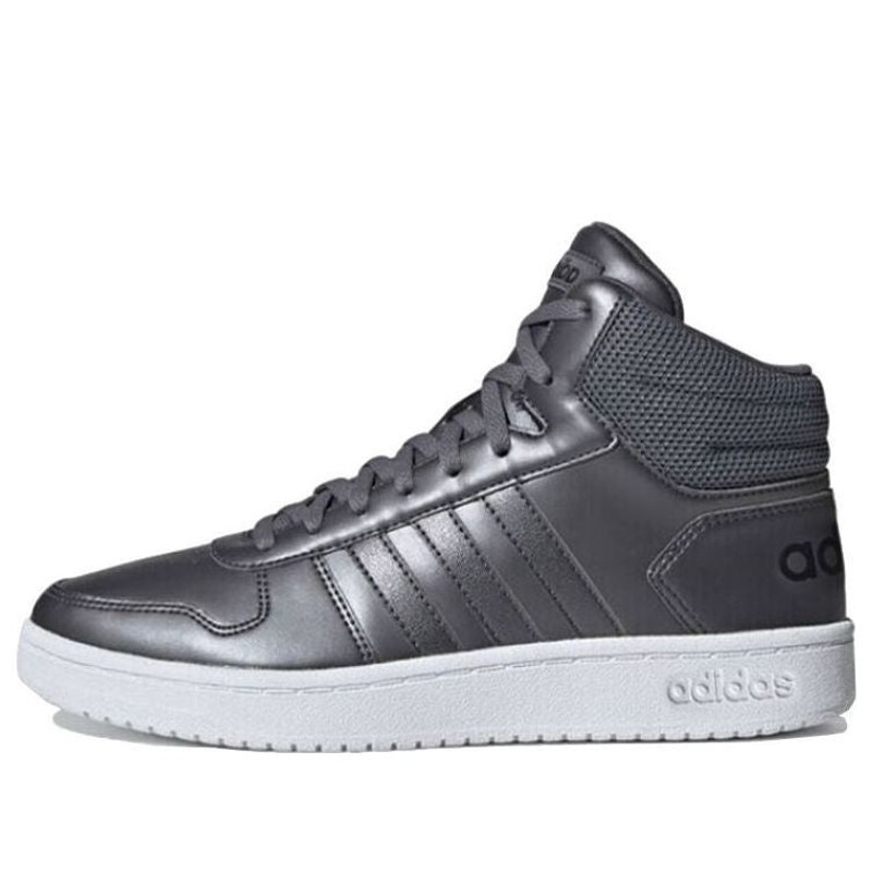 (WMNS) adidas 네오 Hoops 2.0 Mid 'Gray White'EE7856 - 1