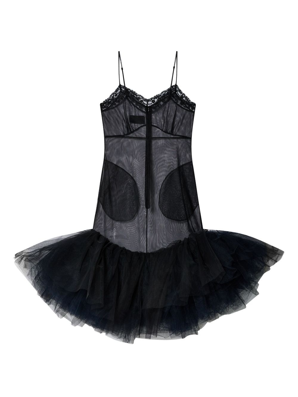Ballet tutu-hem mini dress - 2