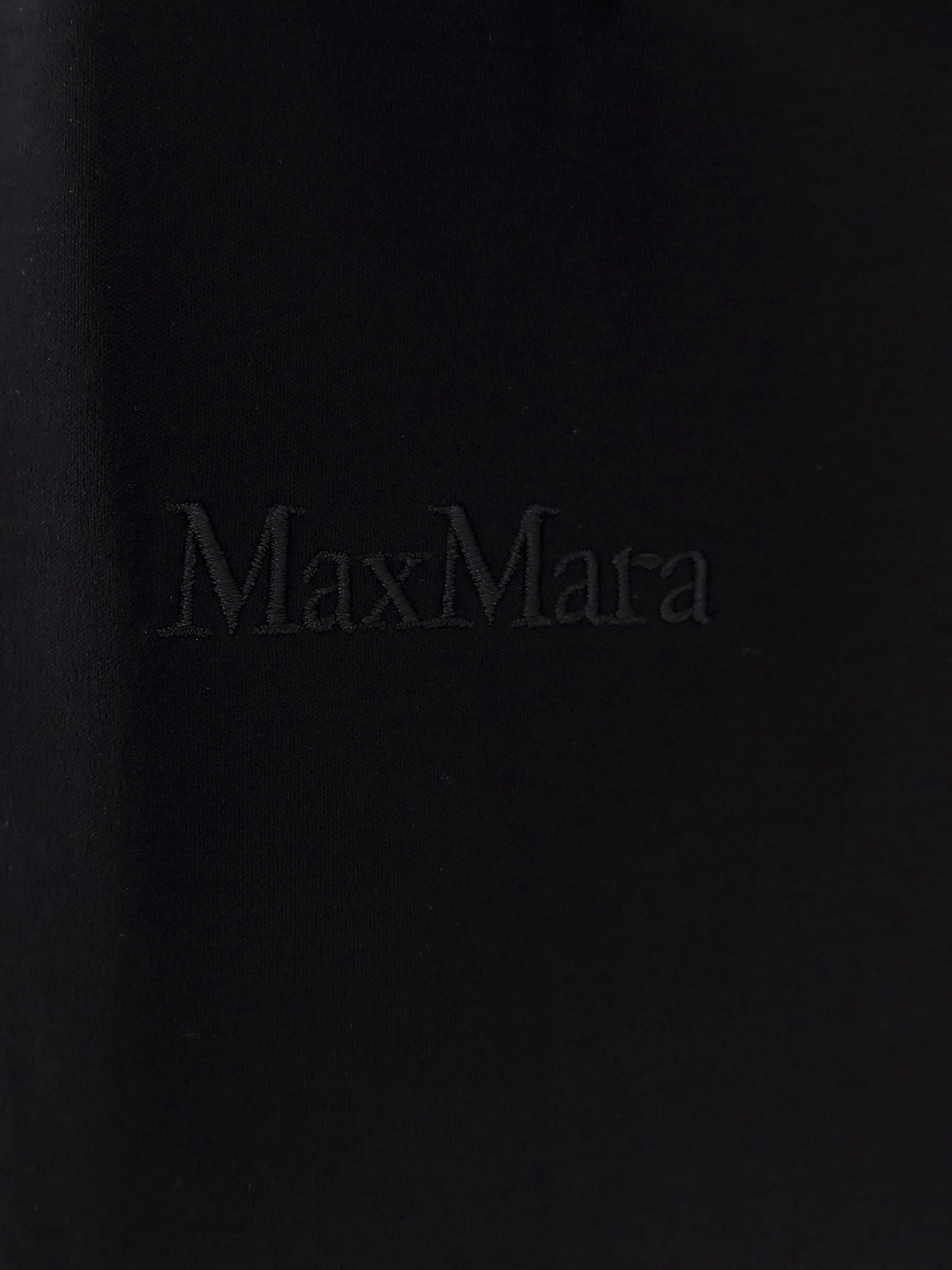 Max Mara Nerina Cotton T-Shirt With Max Mara Embroidery - 3