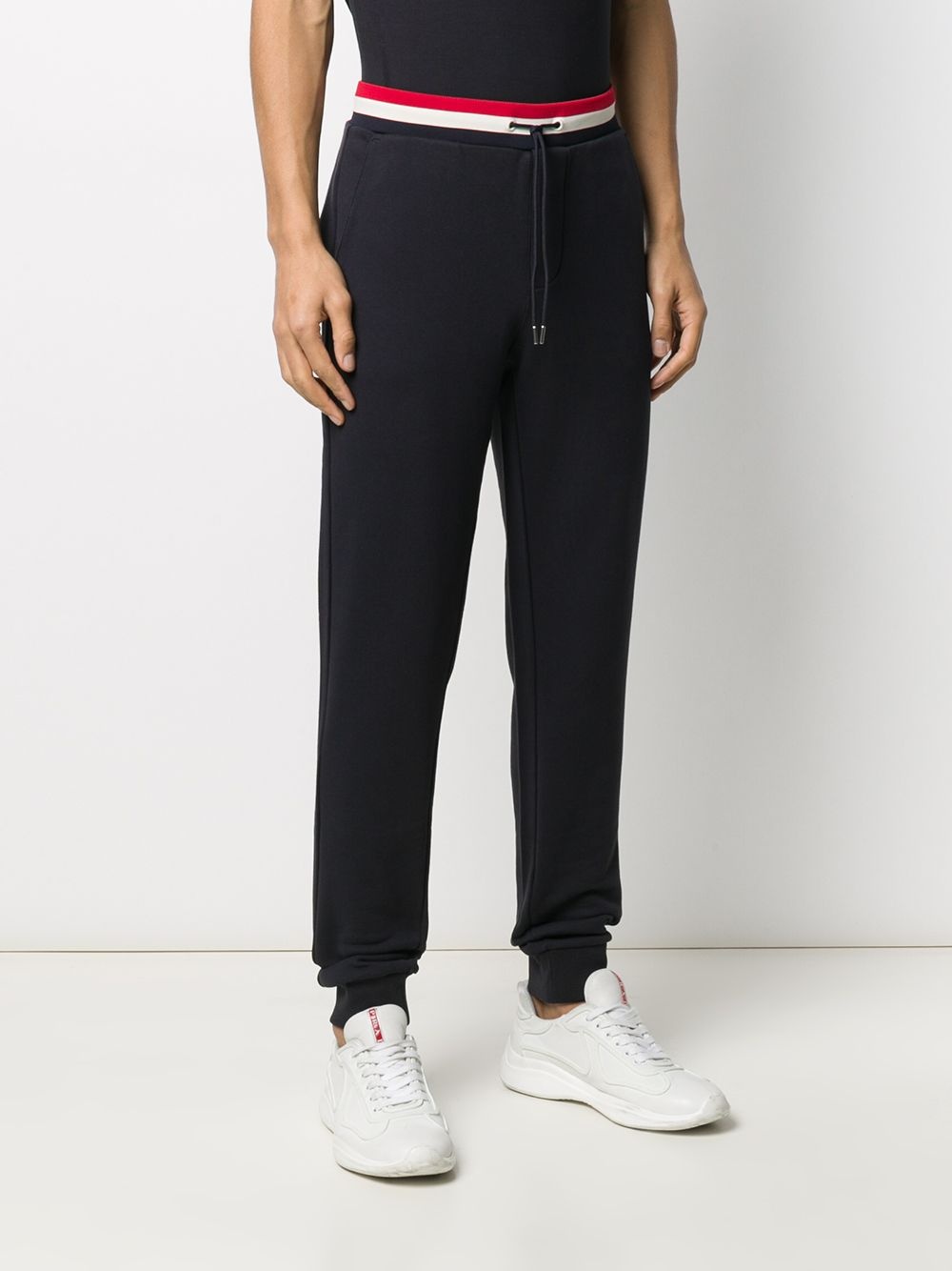 logo patch track pants - 3