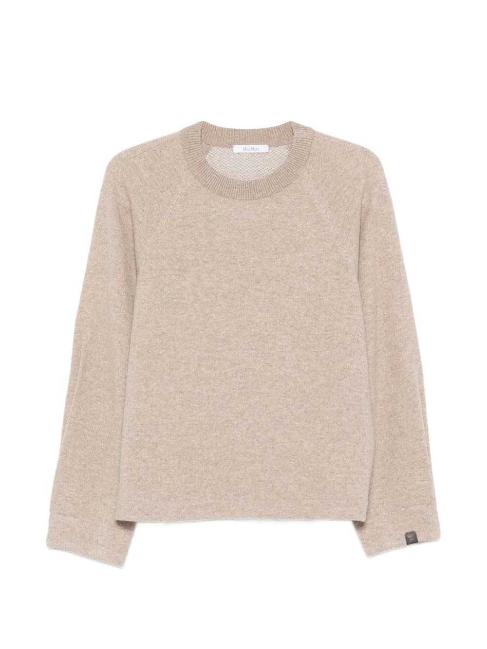 crew-neck knitted sweater - 1