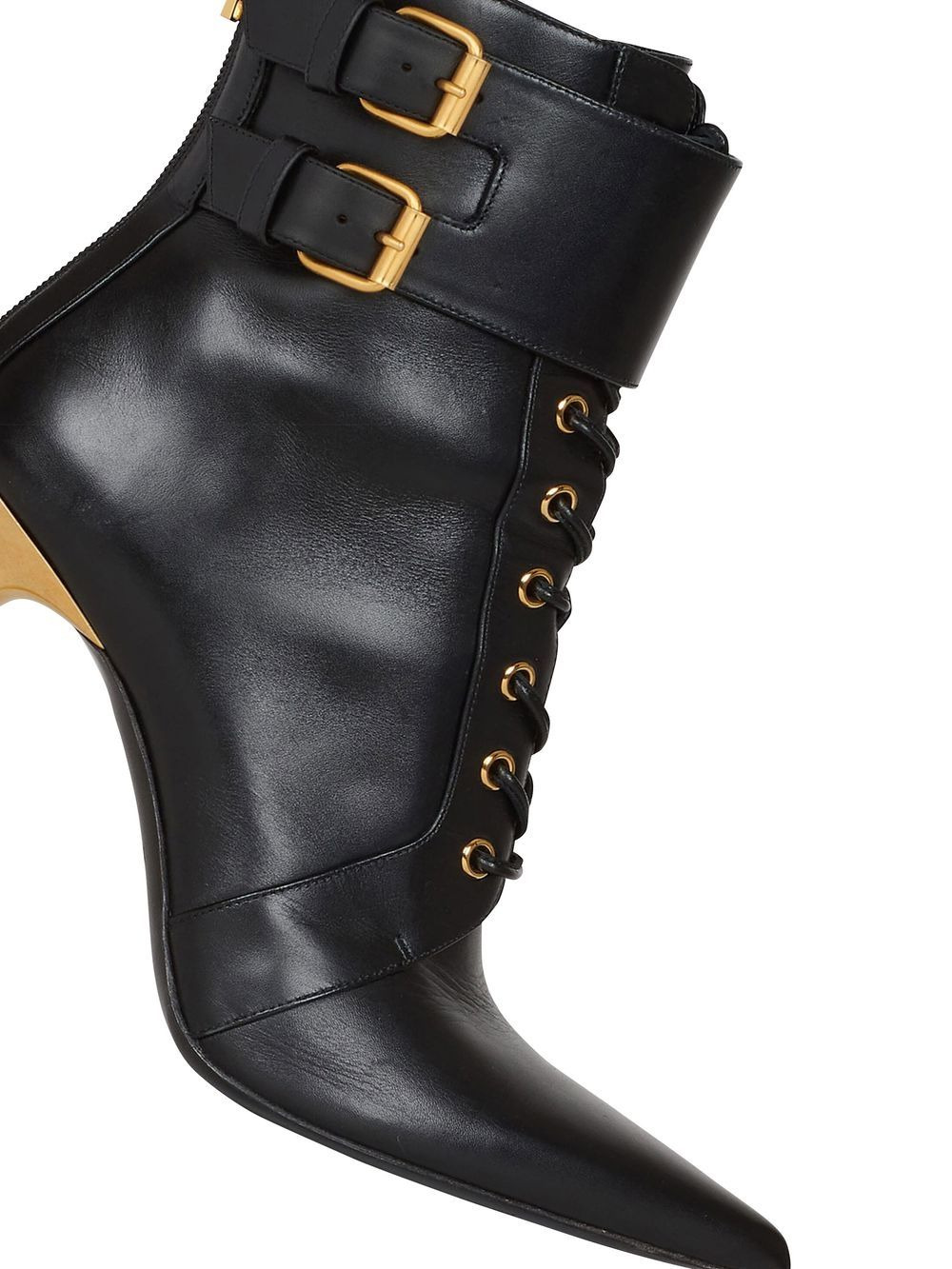 Uria lace-up ankle bots - 5
