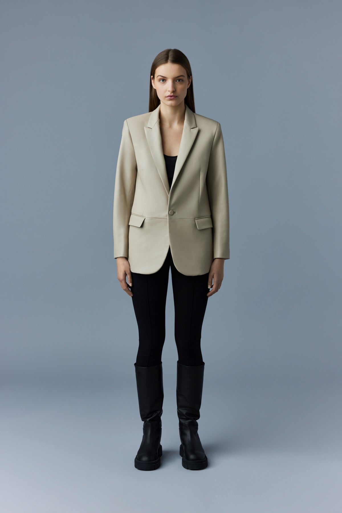 CAPRICE Lamb leather blazer - 2