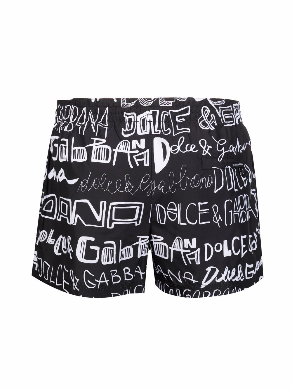 logo-print swim shorts - 2