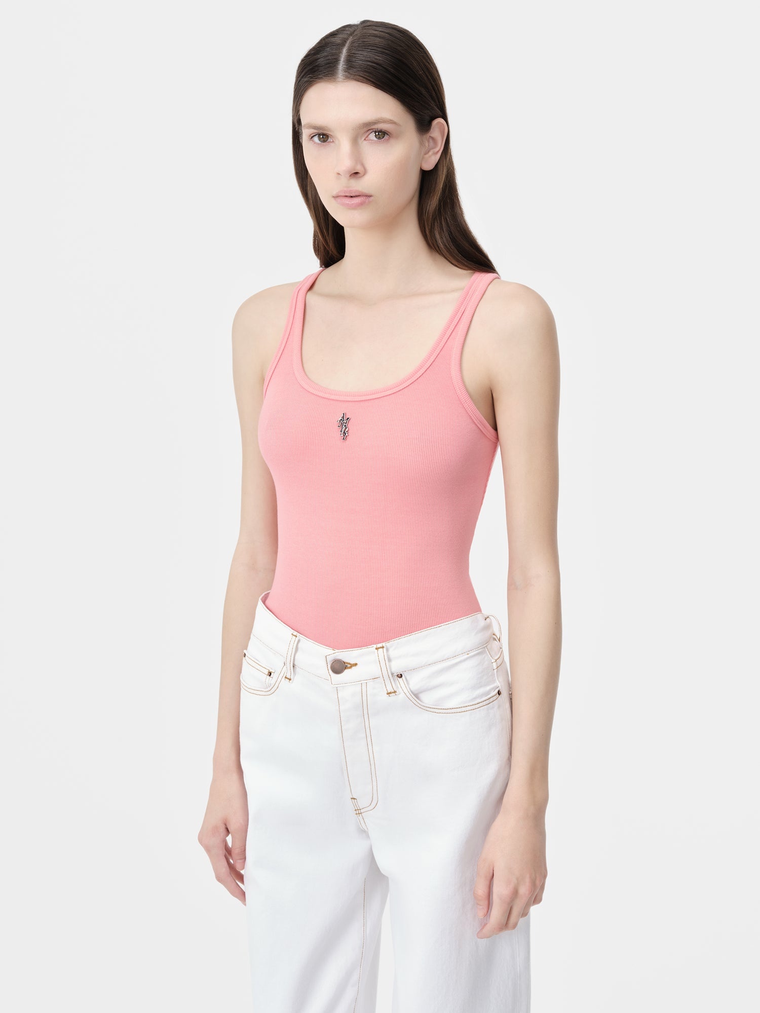 AMIRI STACKED RIBBED TANK - 3