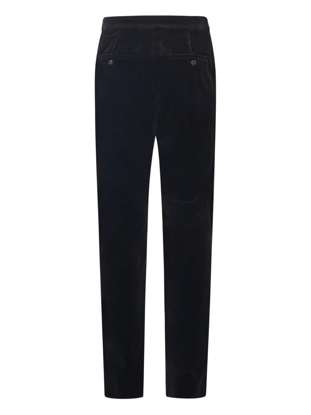 velvet-texture side-stripe trousers - 2