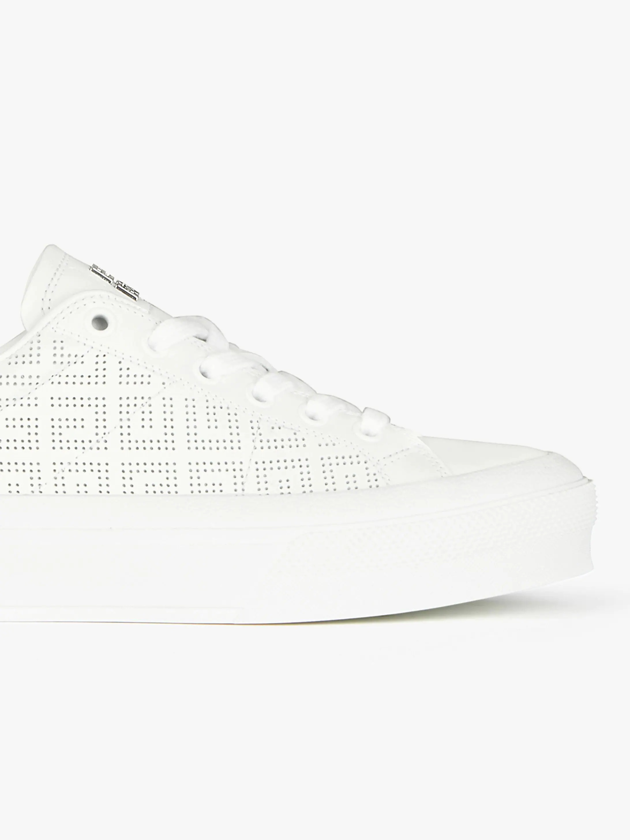 CITY SPORT SNEAKERS IN 4G PERFORATED LEATHER - 6