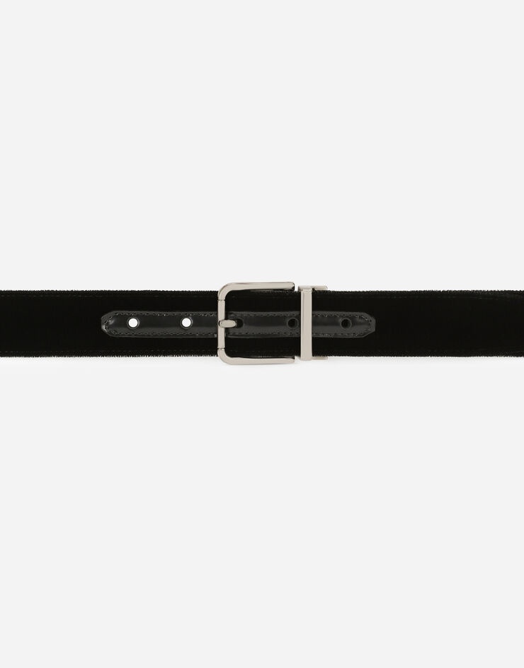 Cotton velvet belt - 3