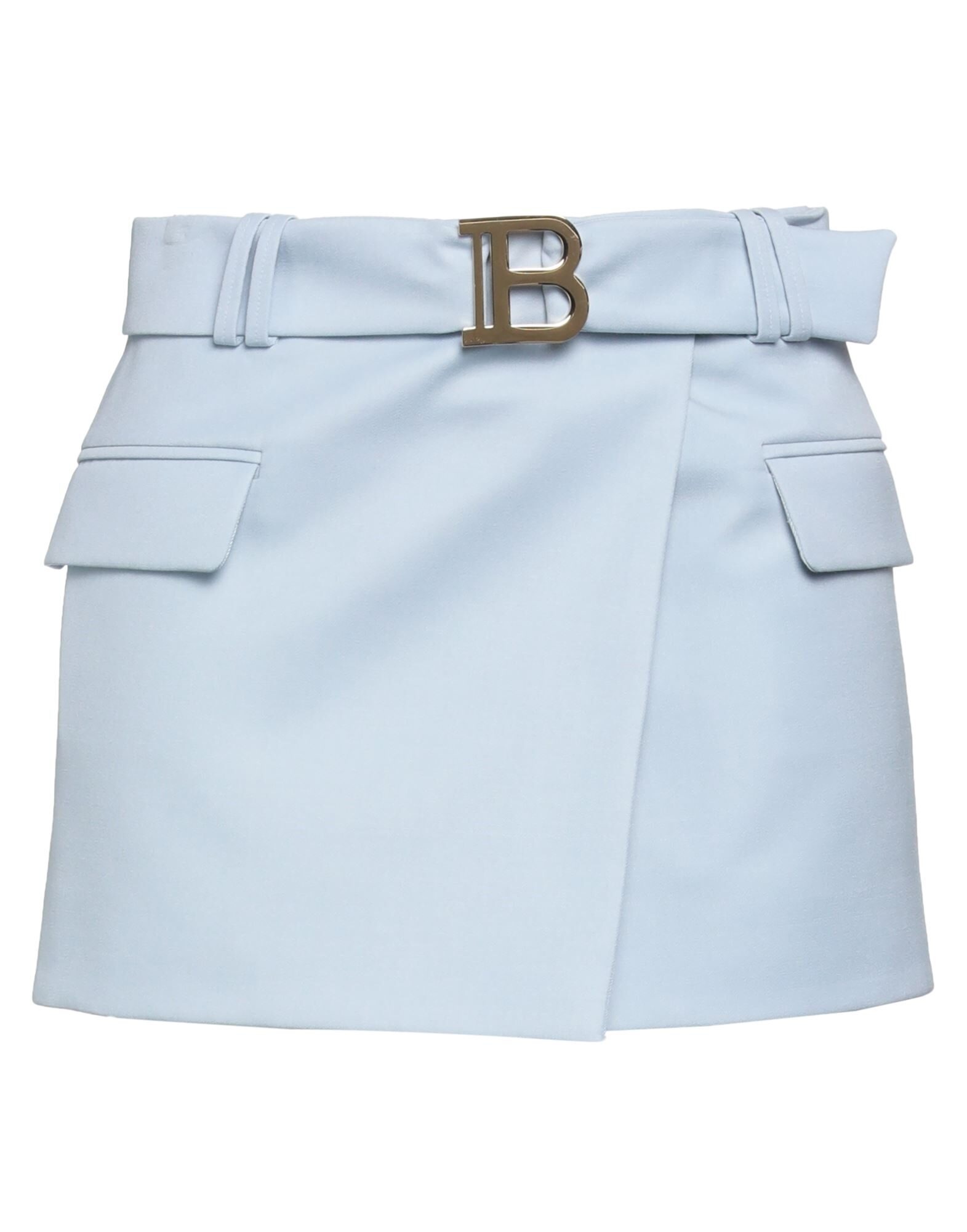 Sky blue Women's Mini Skirt - 1