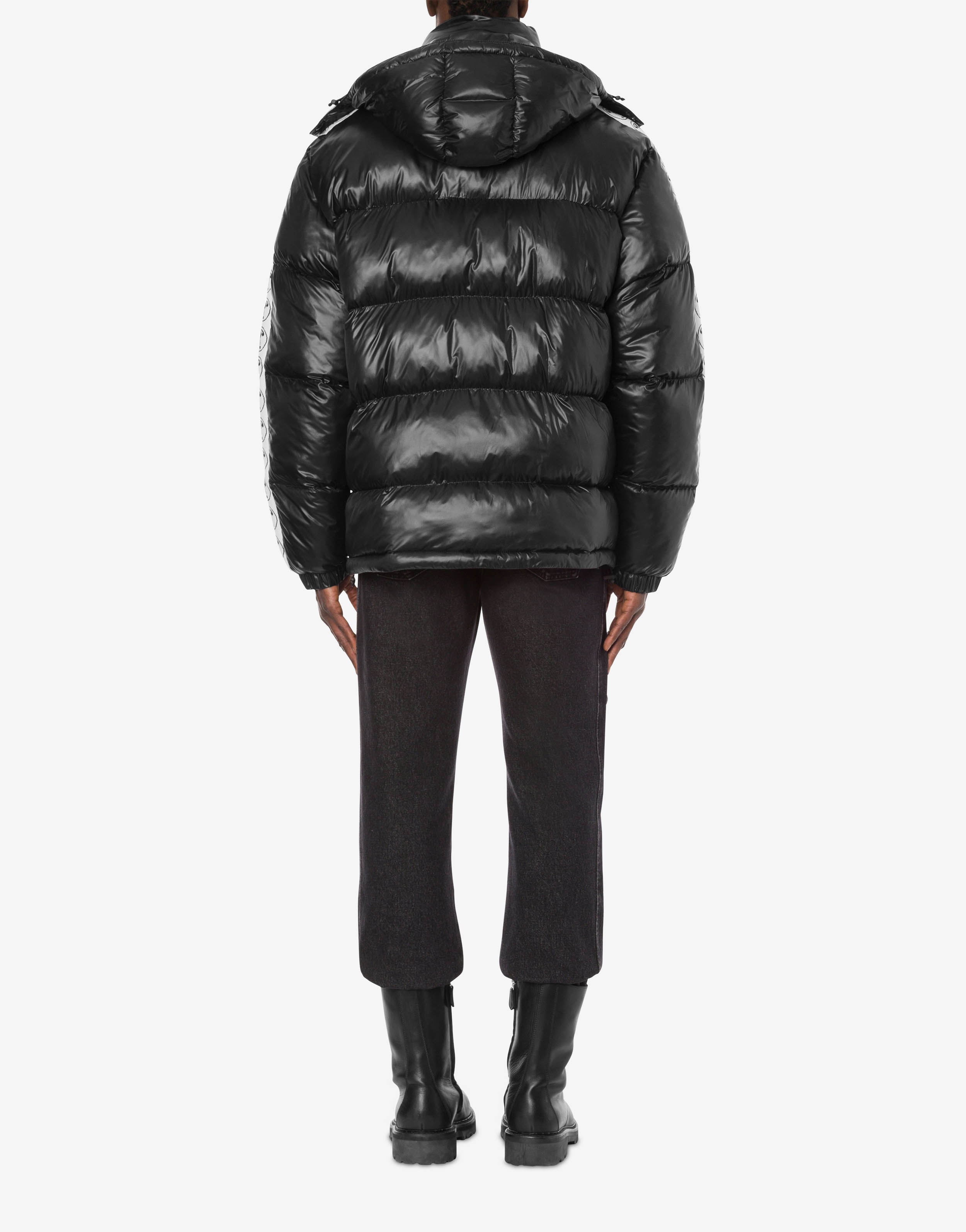 DOUBLE QUESTION MARK NYLON DOWN JACKET - 3