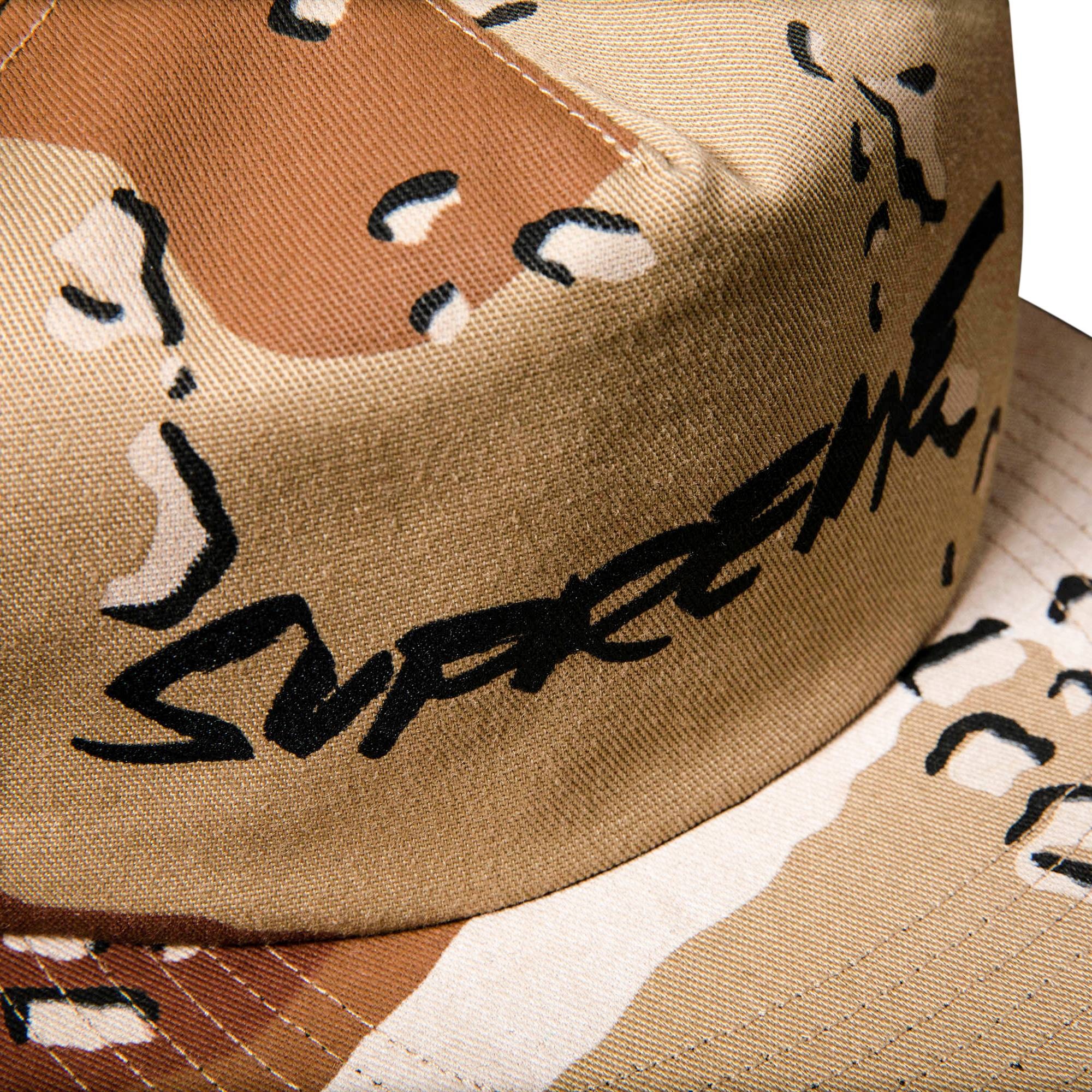 Supreme Futura Logo 5-Panel 'Chocolate Chip Camo' - 3