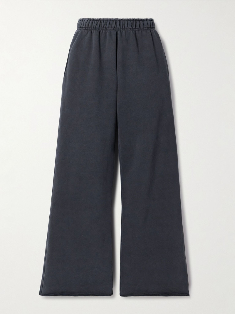 Cotton-jersey track pants Black 1