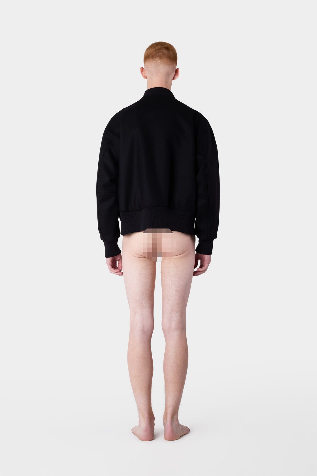VARSITY BOMBER / black - 8