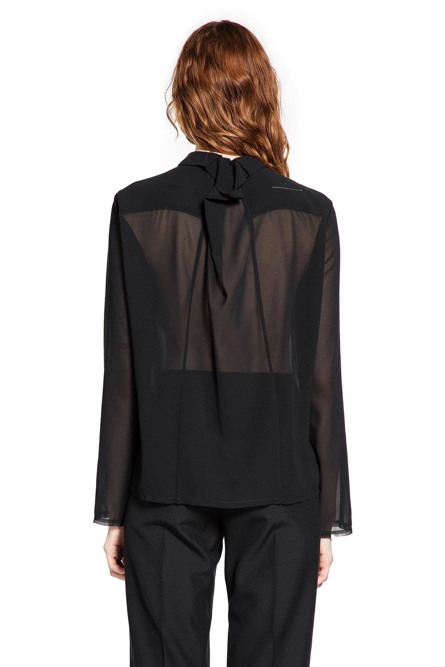 Sheer Tulle Shirt - 3