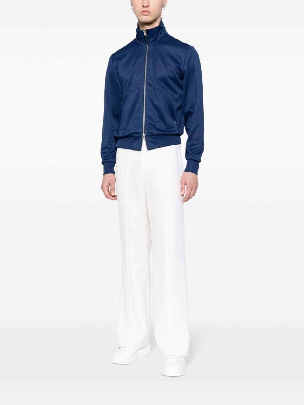 high-neck track jacket - 2