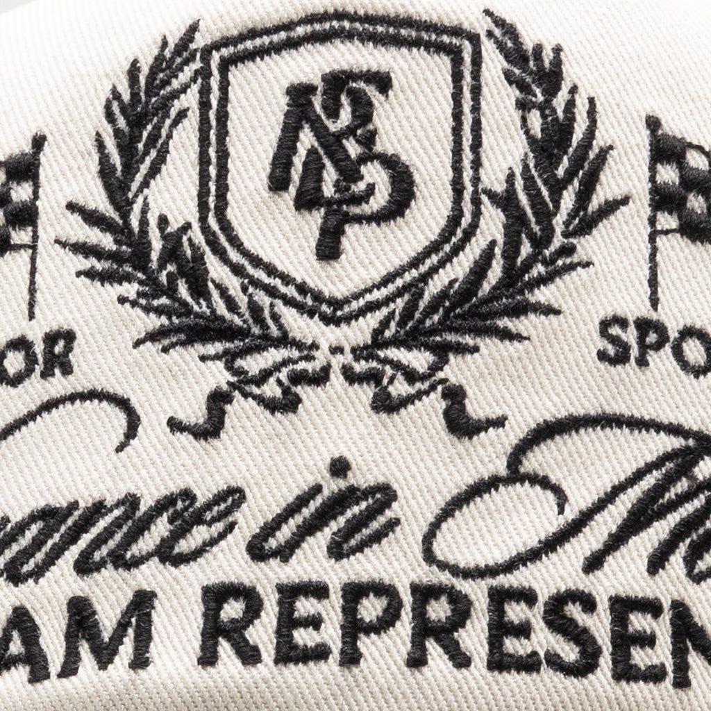 CREST CAP - ANTIQUE WHITE - 2