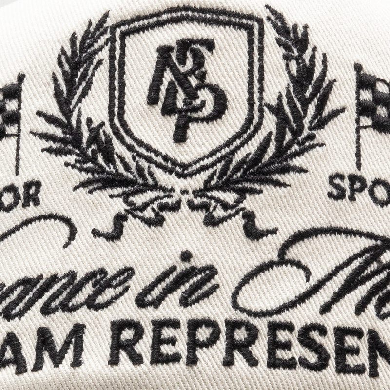 REPRESENT CREST CAP - ANTIQUE WHITE outlook
