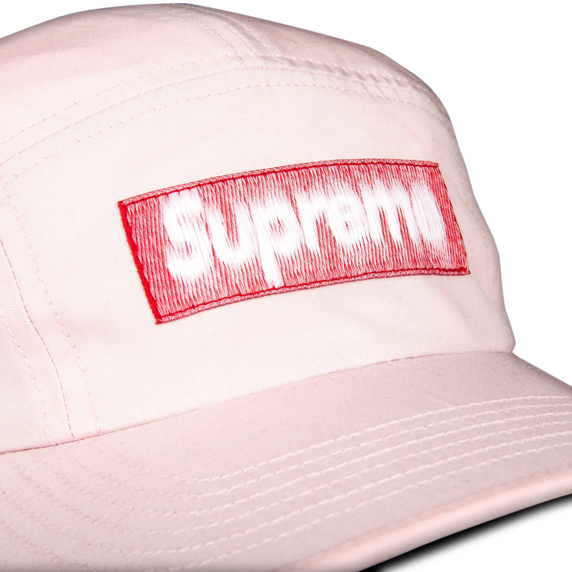 Supreme Reversed Label Camp Cap 'Pink' - 3