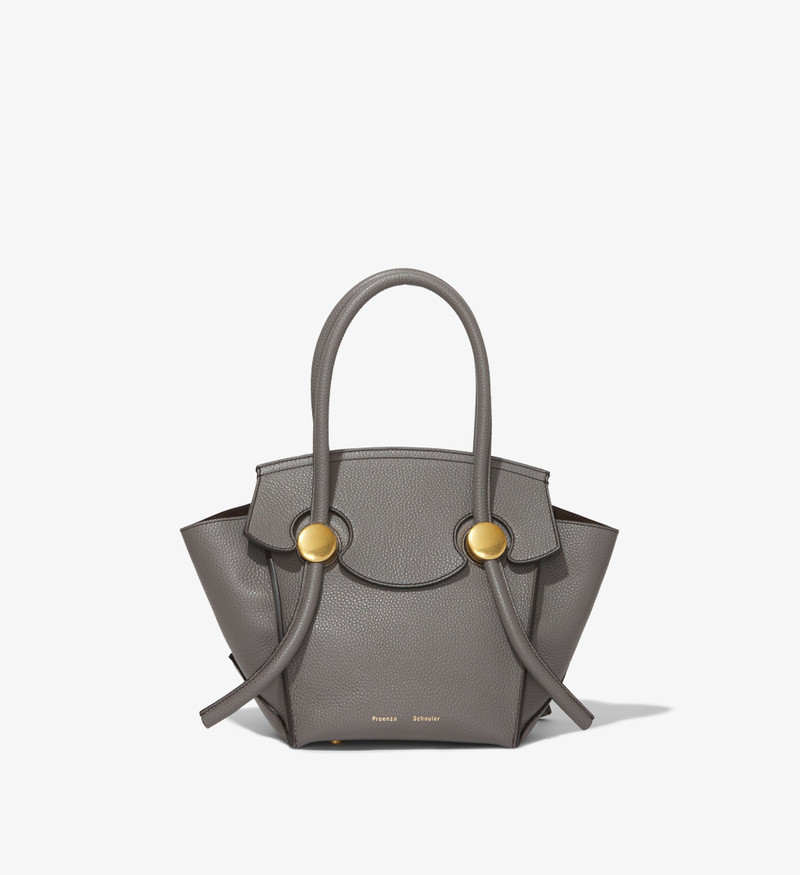 Small Grainy Leather Pipe Bag 1