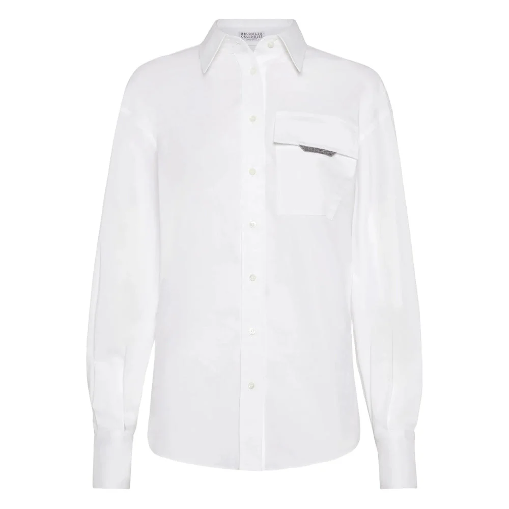 Brunello Cucinelli White Tops - Shirts Women - 1