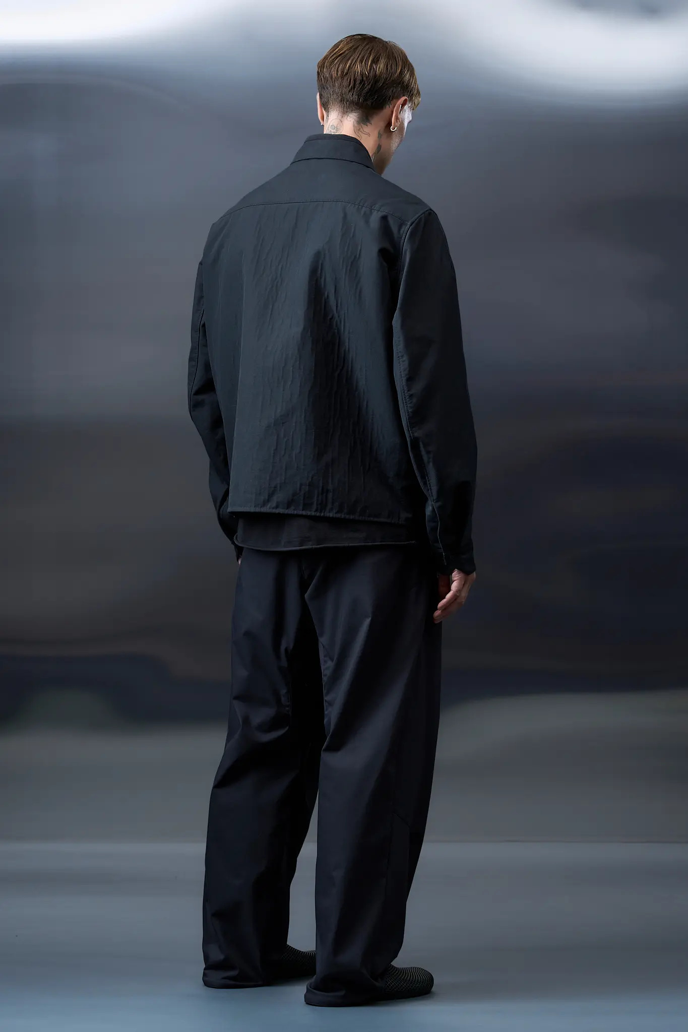LA10A-SD Stotz® EtaProof™ Double Layer Weave Shirt Jacket Black - 4