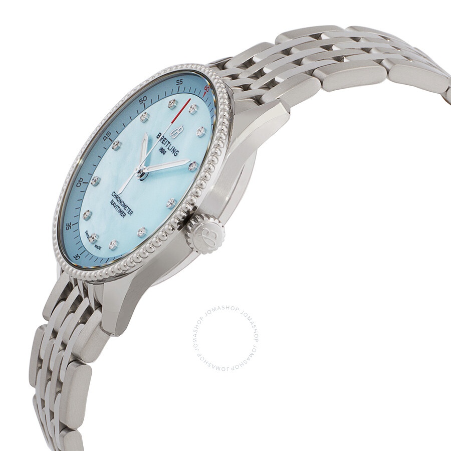 Breitling Navitimer Quartz Chronometer Diamond Ladies Watch A77320171C1A1 - 2