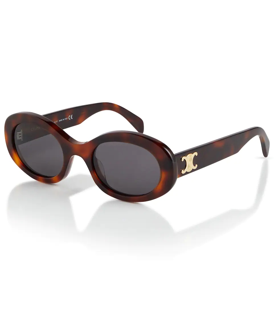 Triomphe 01 oval sunglasses - 4