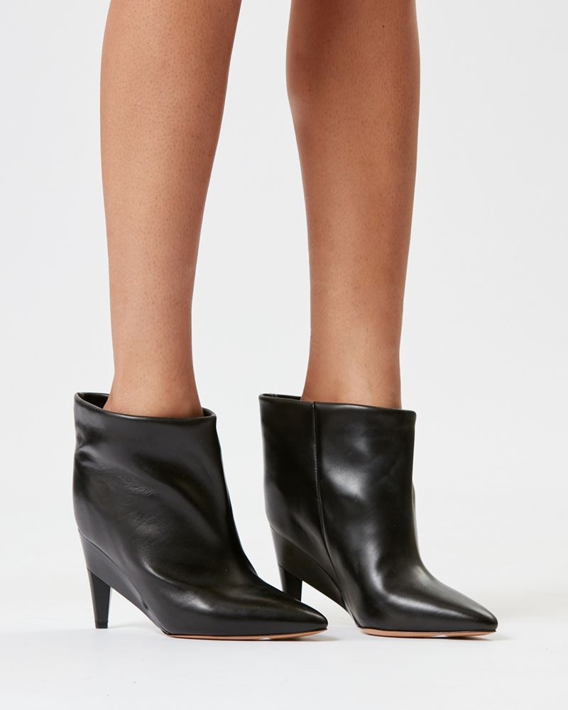 DYLVEE LEATHER LOW BOOTS - 2