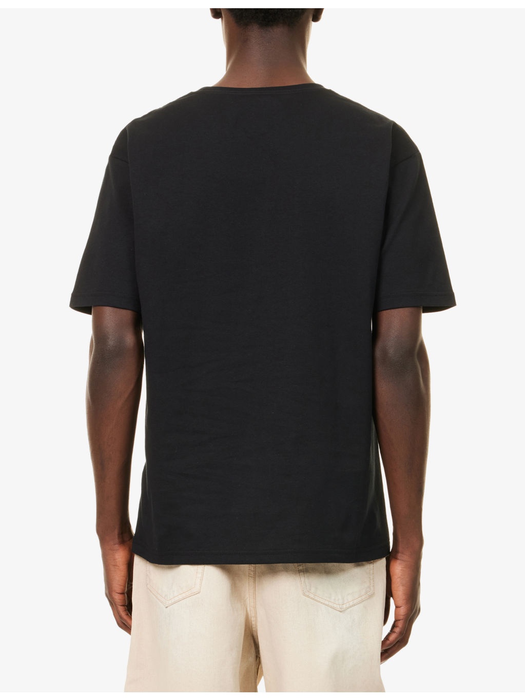Cherry-Print Crewneck Cotton-Jersey T-Shirt - 4