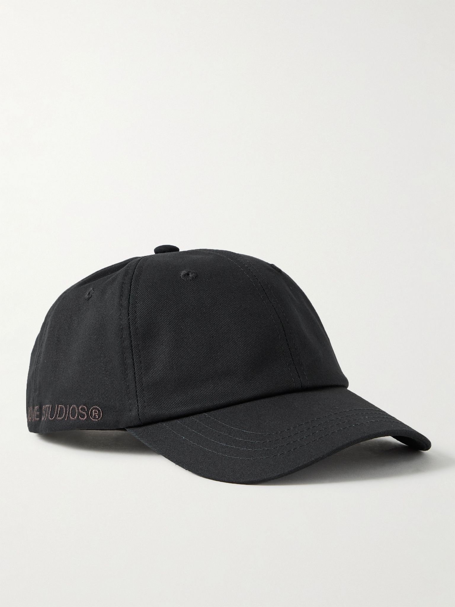 Logo-Embroidered Cotton-Twill Baseball Cap - 1