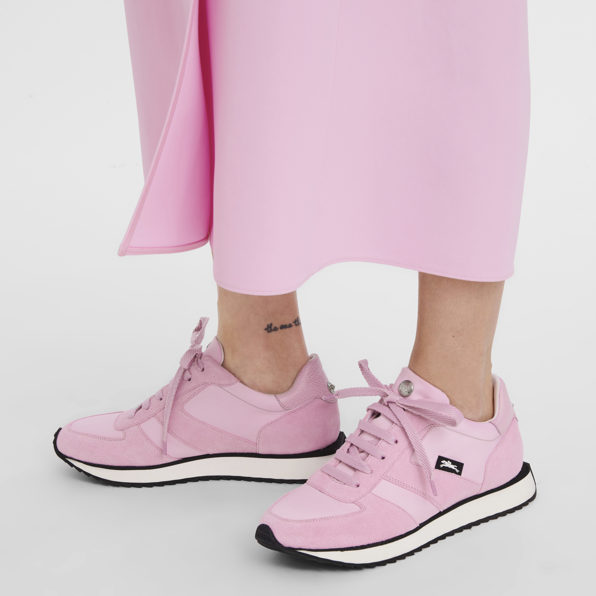 Le Pliage Green Sneakers Pink - Leather - 2