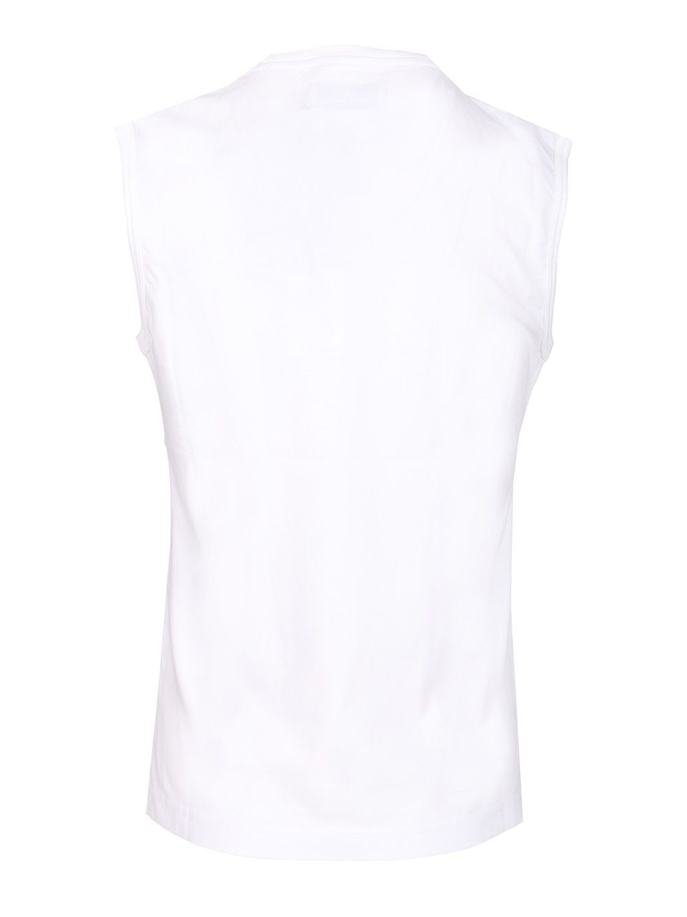 Drawn Orb Muscle T-Shirt White - 2
