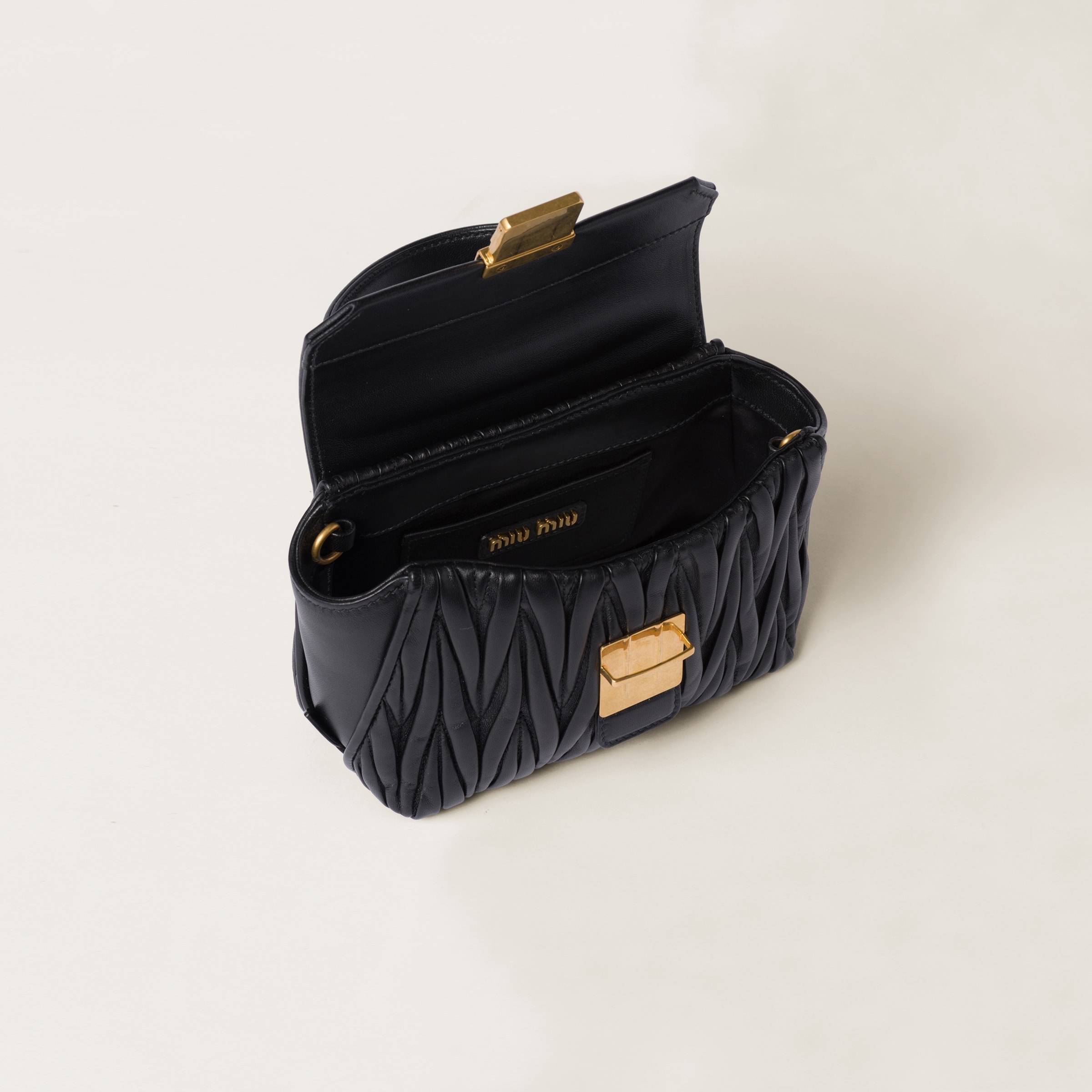 Matelassé nappa leather mini-bag - 6