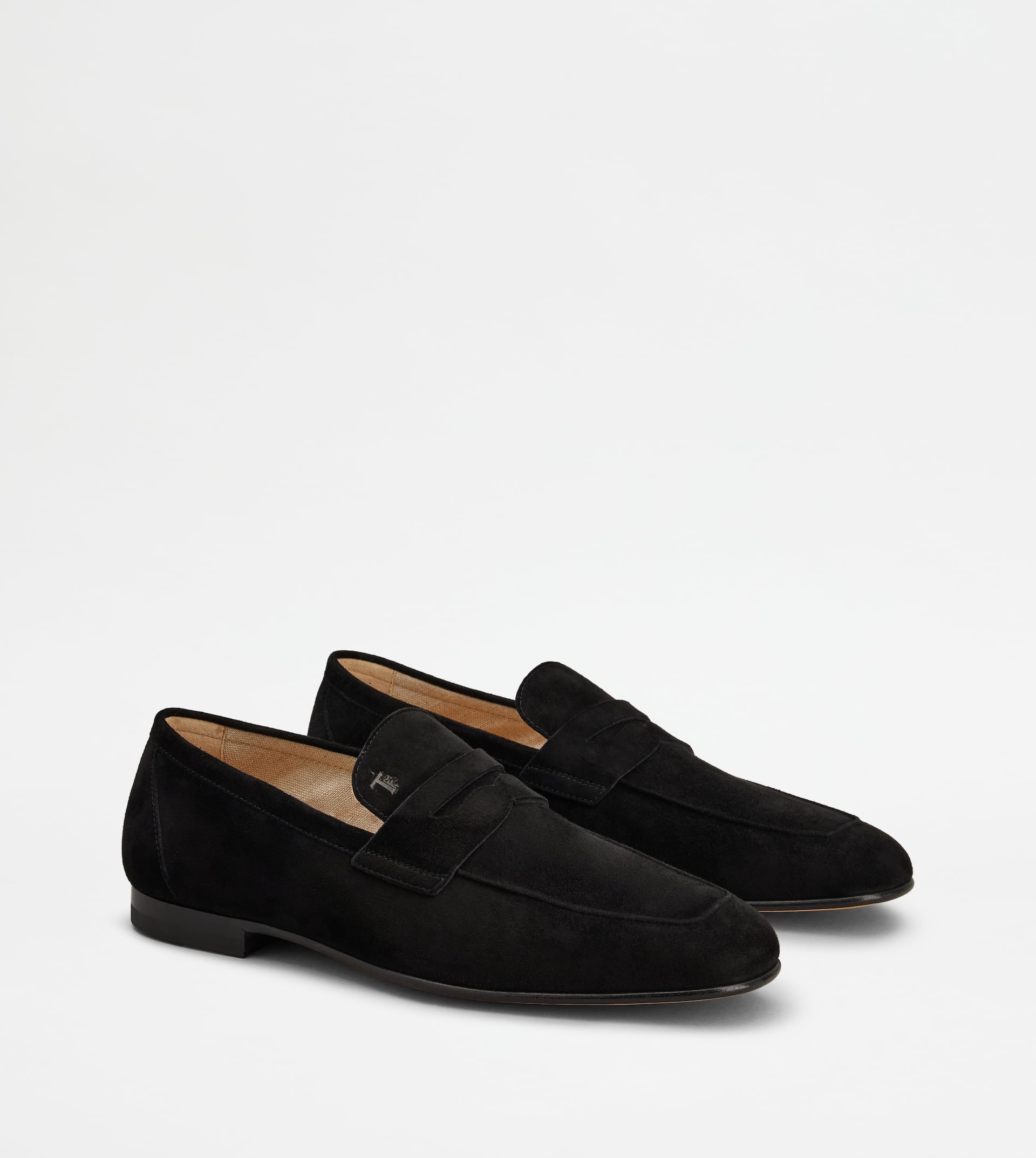 LOAFERS IN SUEDE - BLACK - 2