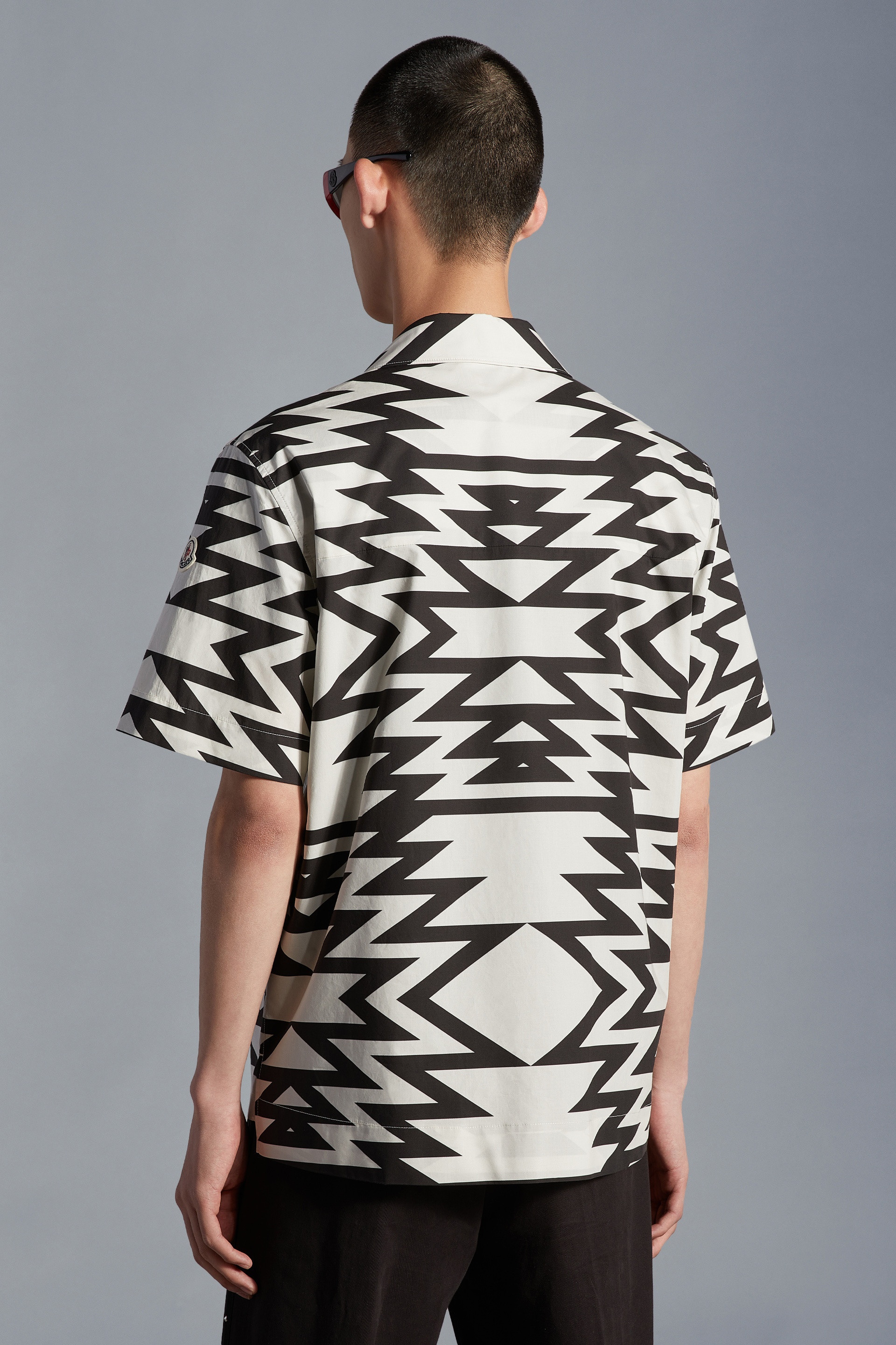 Printed Poplin Shirt - 4