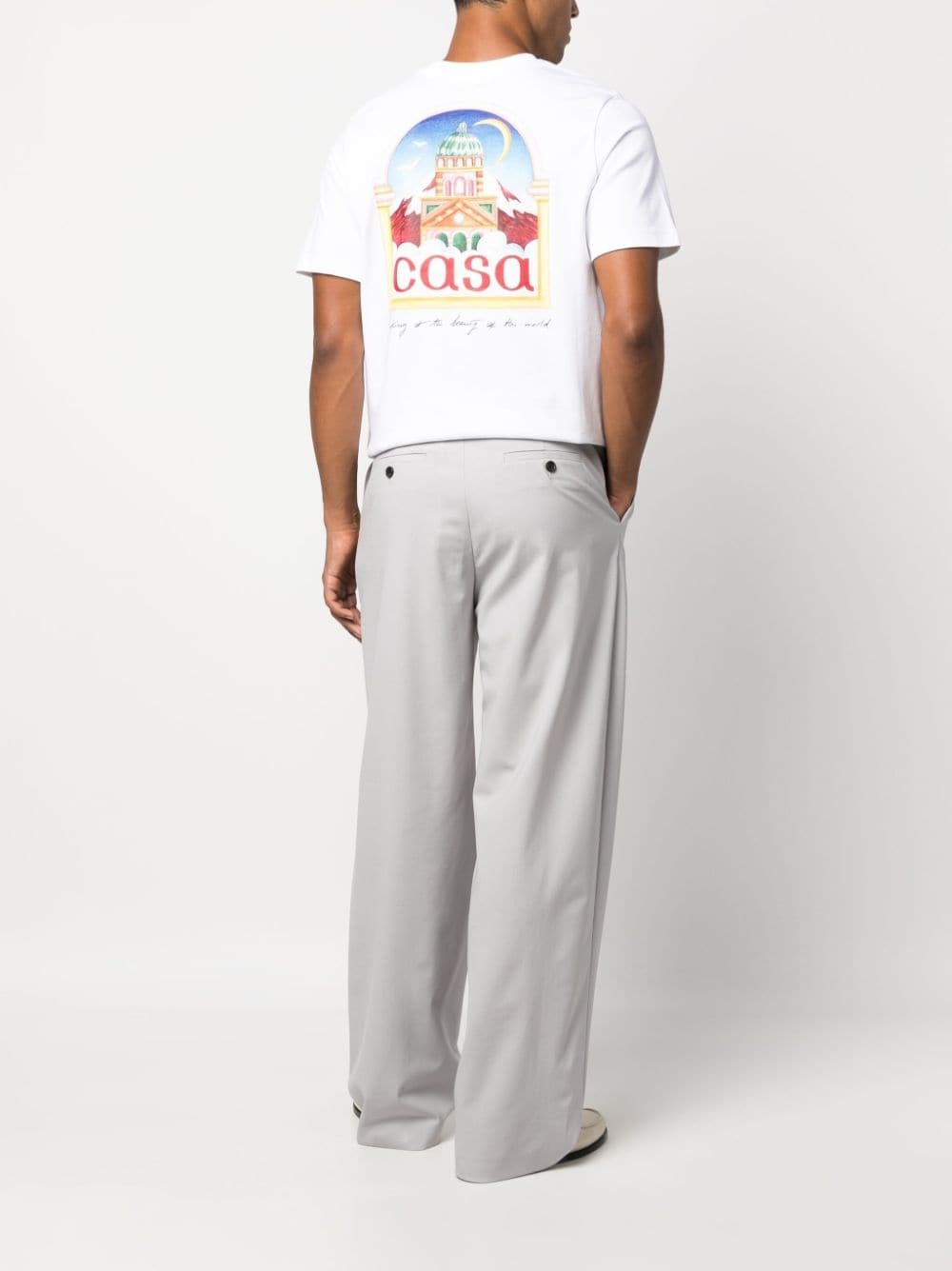 Vue De L'Arche organic-cotton T-shirt - 3