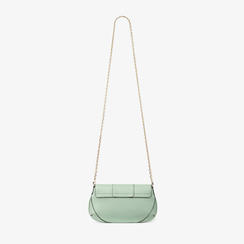 Bar Wallet With Chain Verde Biker Leather Wallet with Chain 6