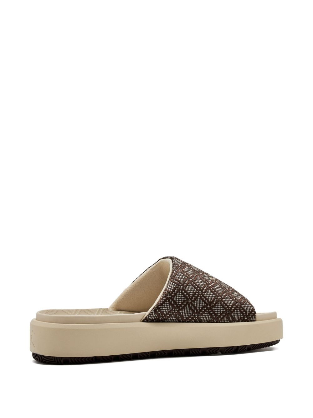 monogram-pattern slides - 4